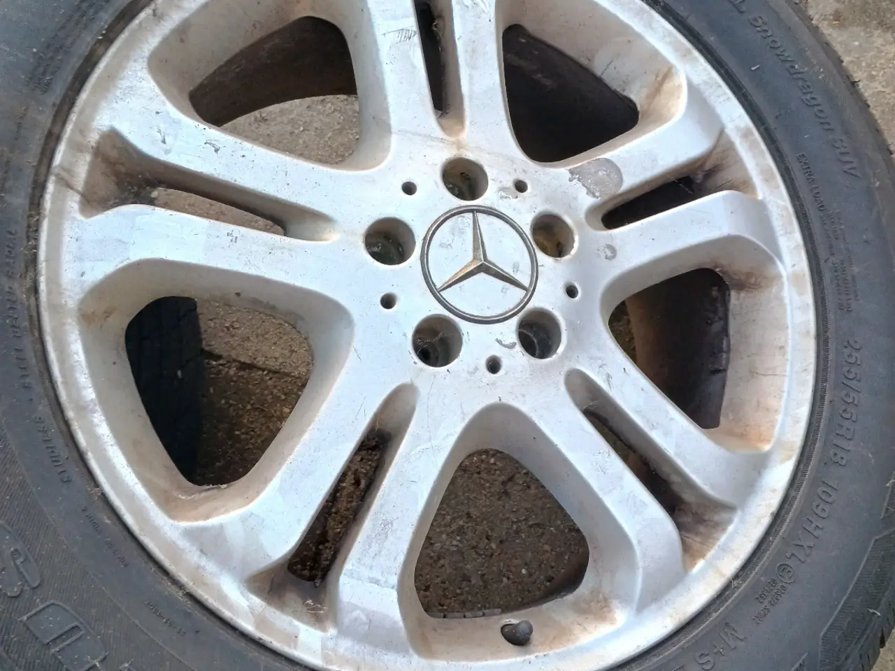 Billede 3 - 3 stk vinterhjul mercedes