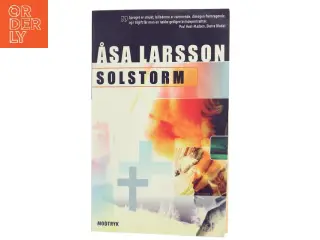 Solstorm af Åsa Larsson (Bog)