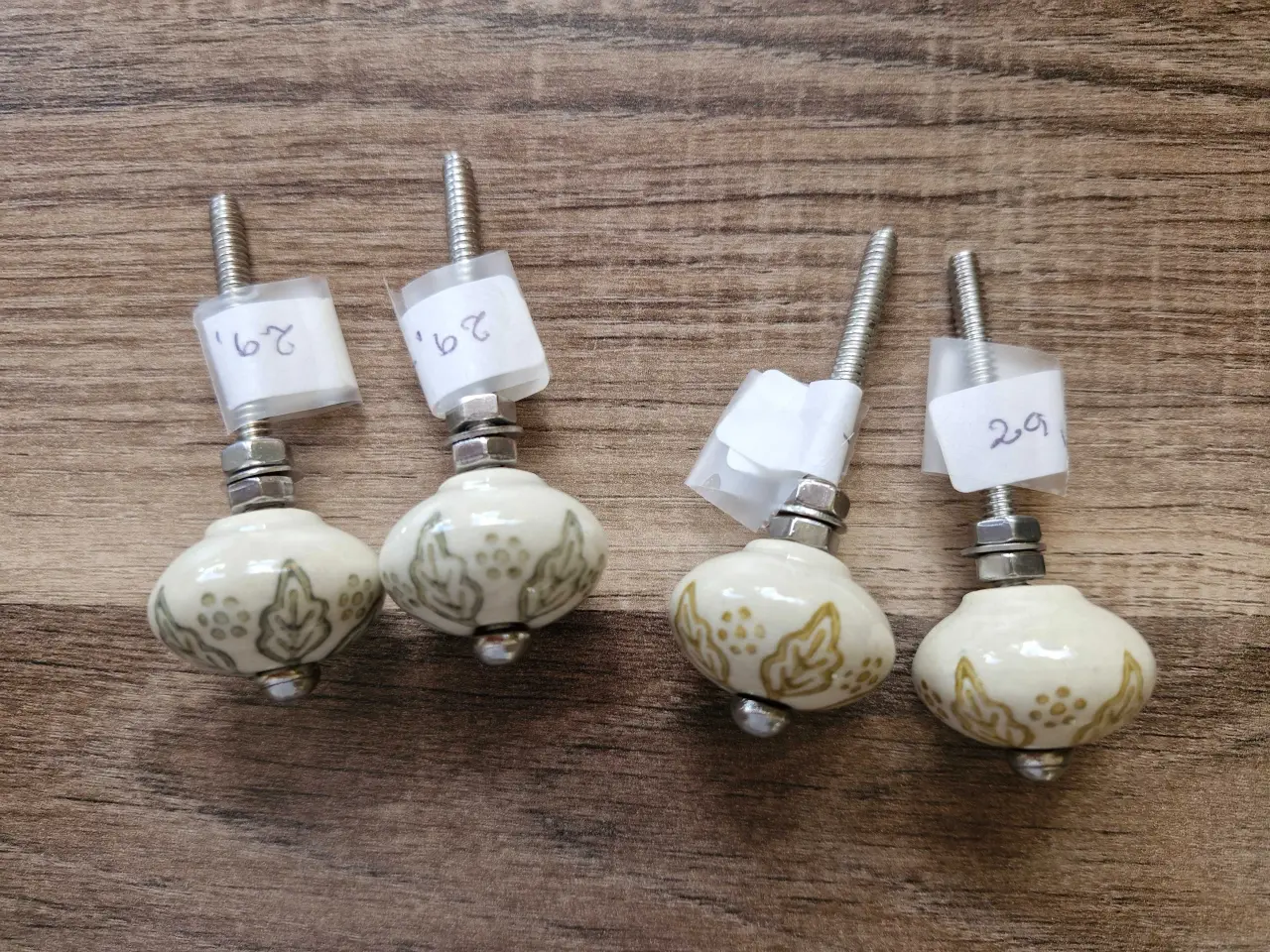 Billede 2 - Porcelæns Knopper