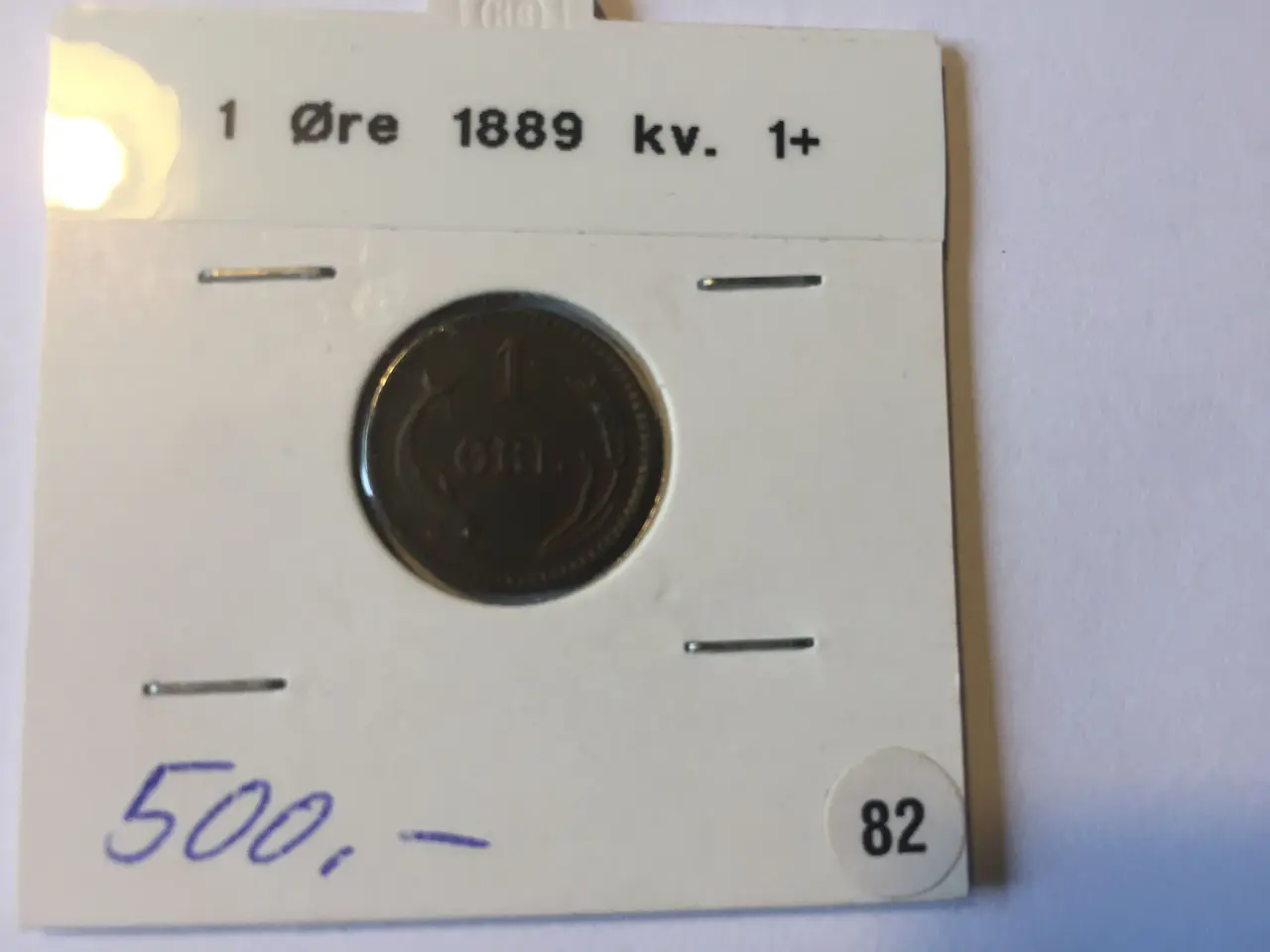 Billede 1 - 1 Øre fra 1889