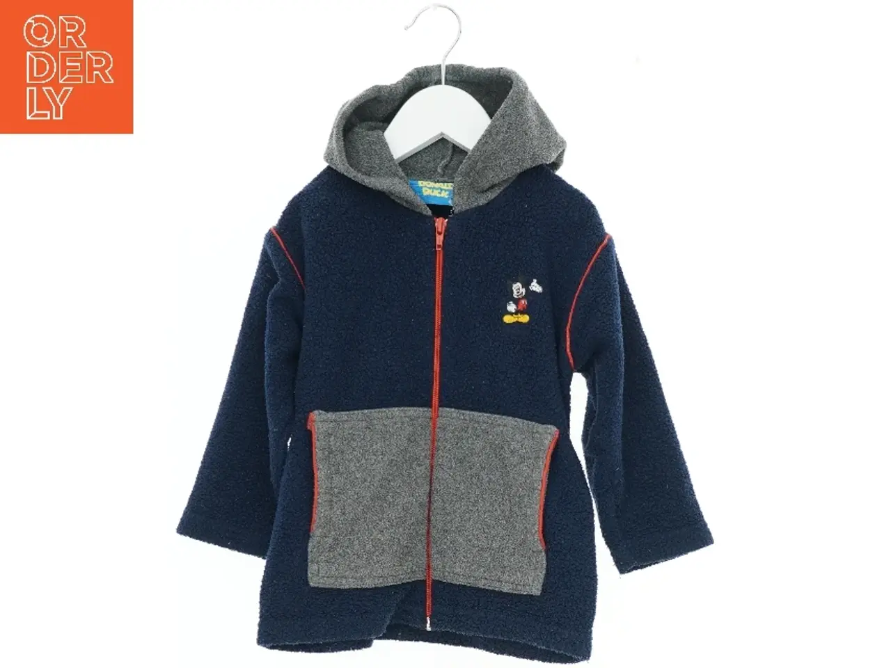 Billede 1 - Disney fleece jakke med hætte fra Disney (str. 98)