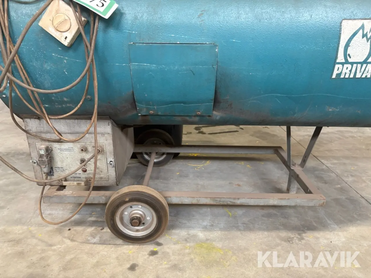 Billede 11 - Mobil varmekanon Priva DF 8
