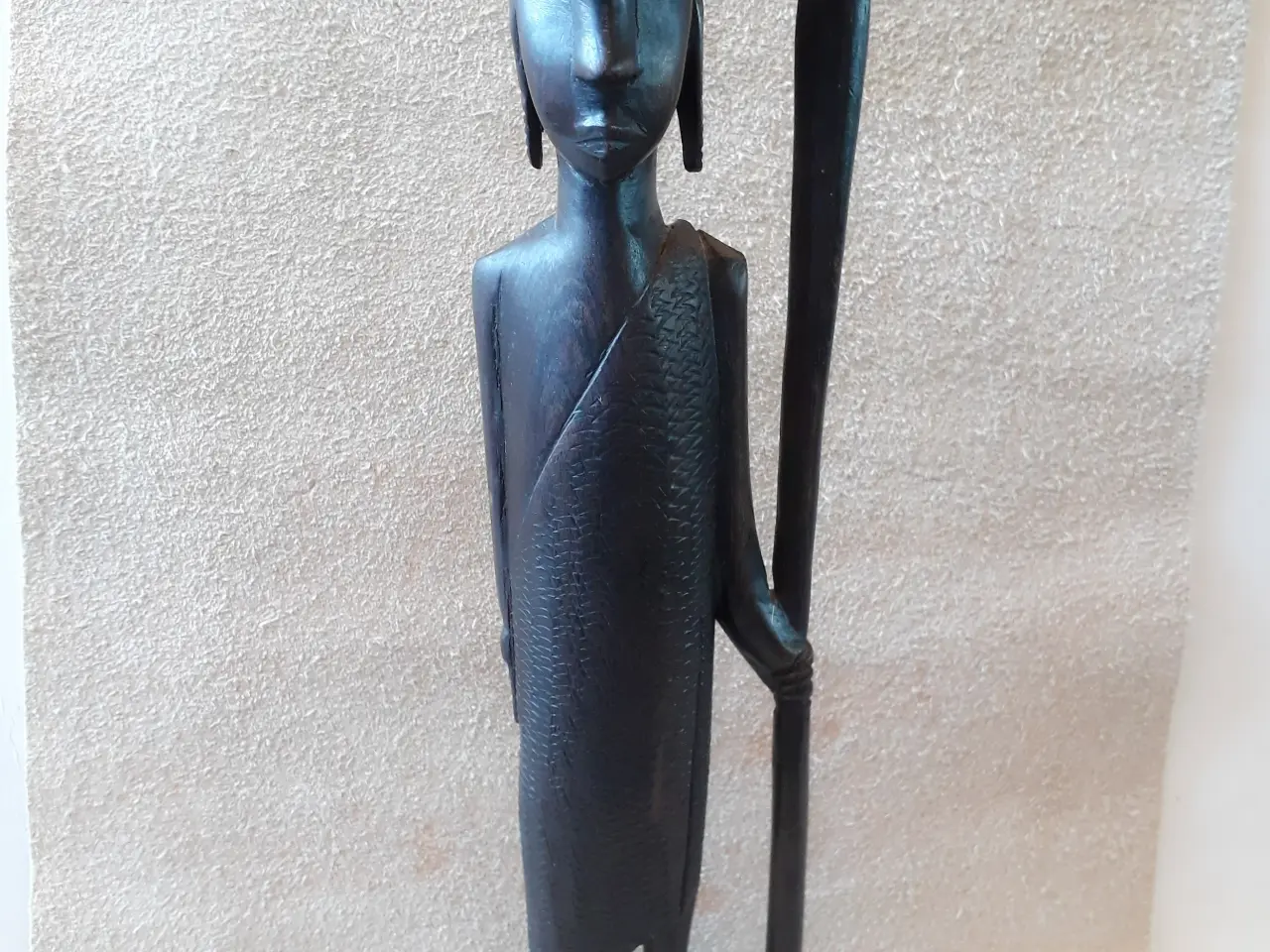 Billede 1 - Masai Kriger Figur