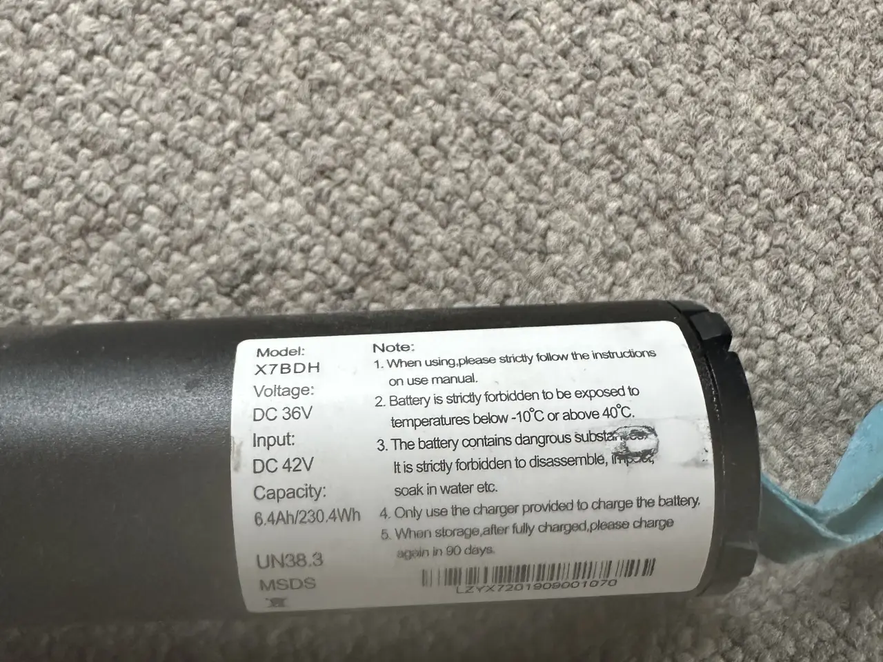 Billede 3 - VGA el-løbehjul + 2 ekstra batterier – god deal 