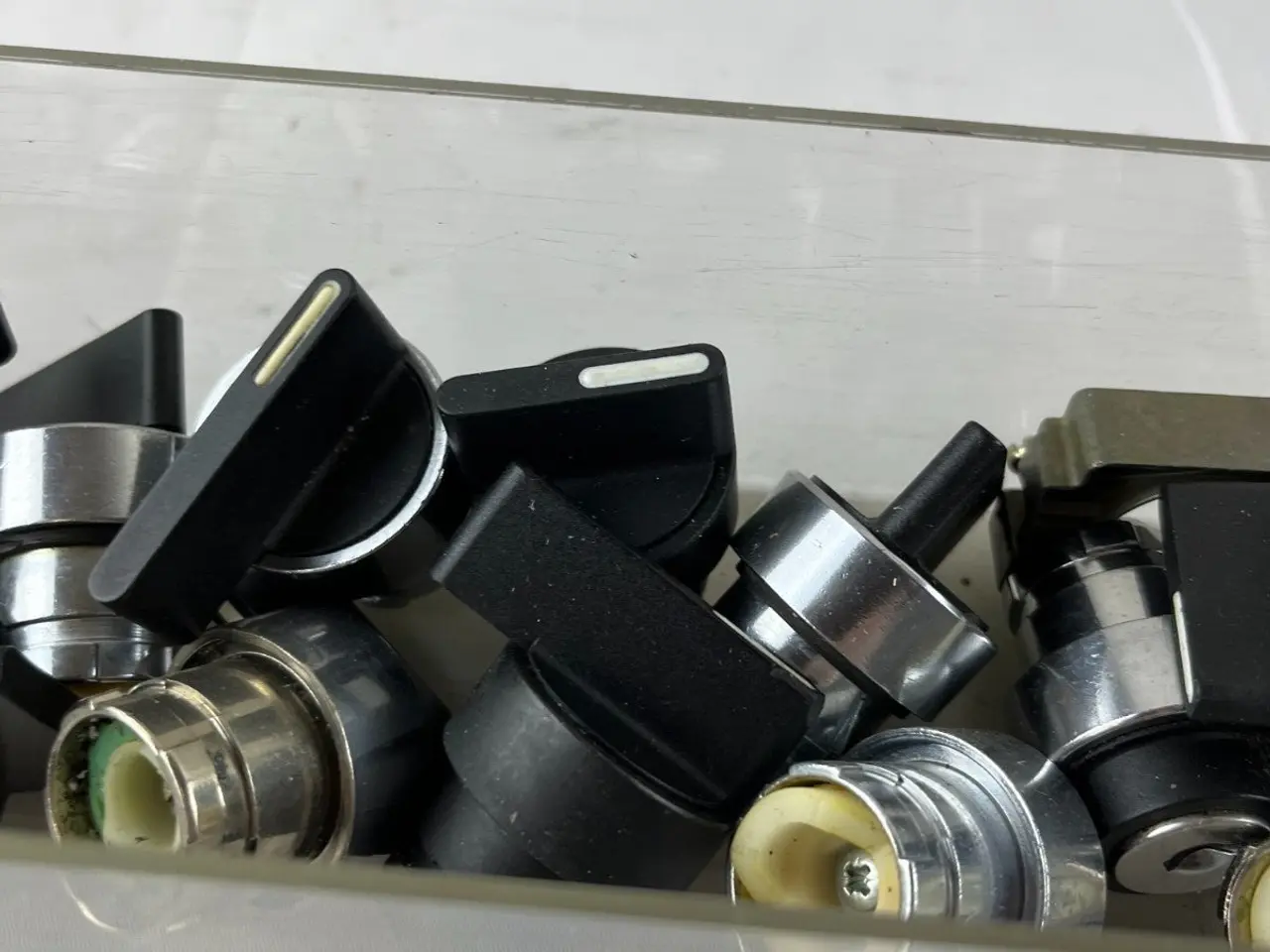 Billede 5 - blandet parti 22mm Rotary Selector kontakt Black