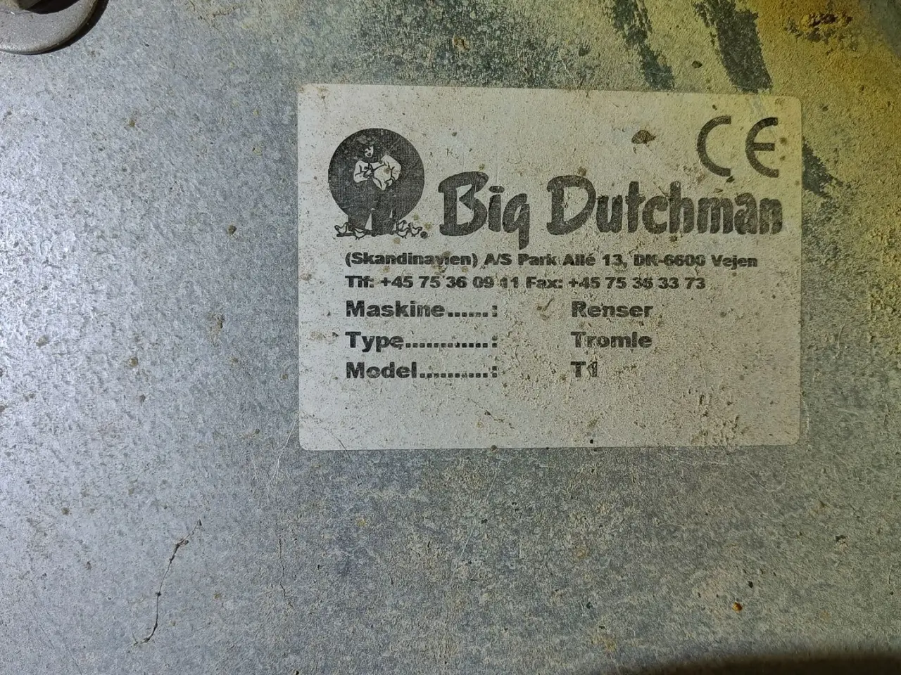 Billede 4 - Big Dutchman T1 tromlerenser
