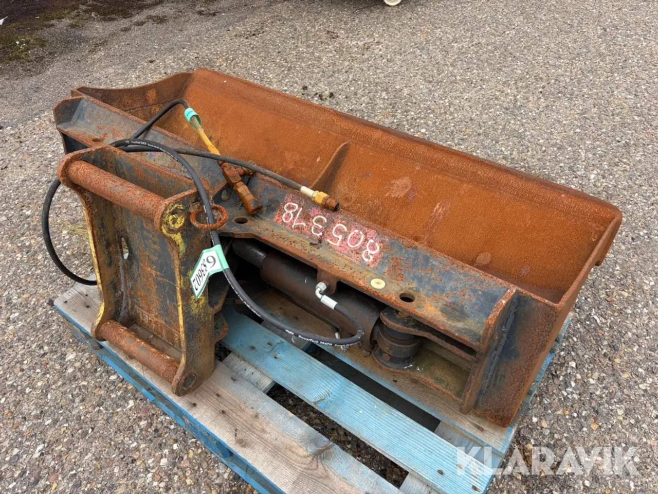 Billede 3 - Kipskovl S50 - 160cm - til minigraver