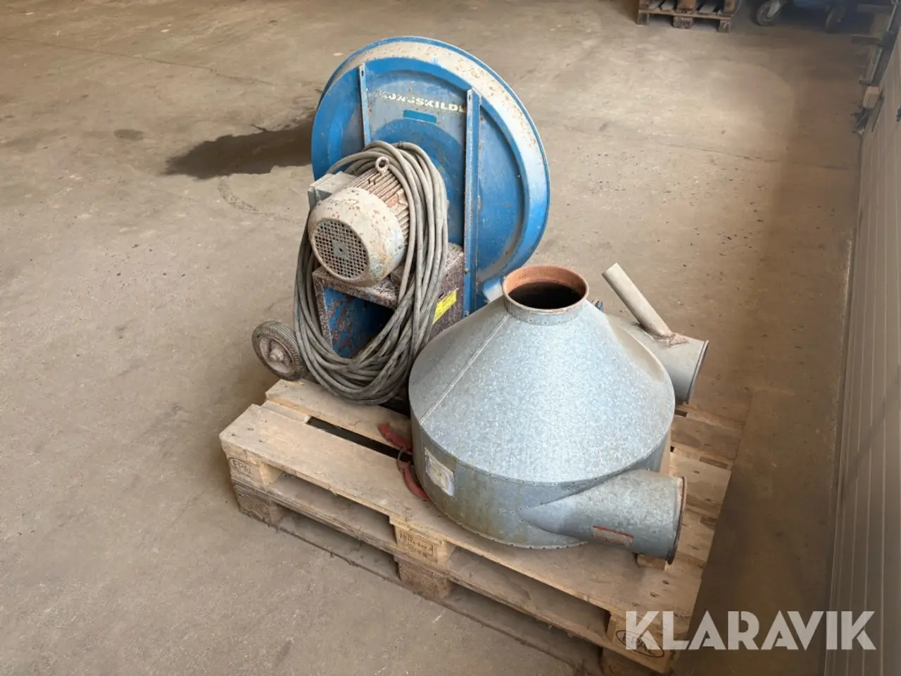 Billede 3 - Industriblæser / centrifugalventilator Kongskilde