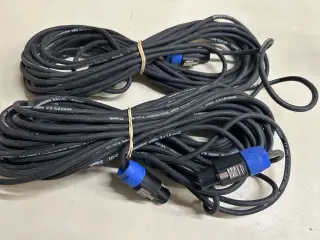 Højttaler kabel 2 stk.