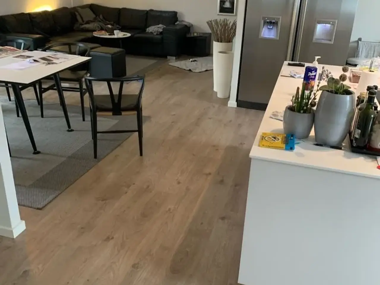 Billede 9 - Laminat gulv/Fenix grebsfri fronter