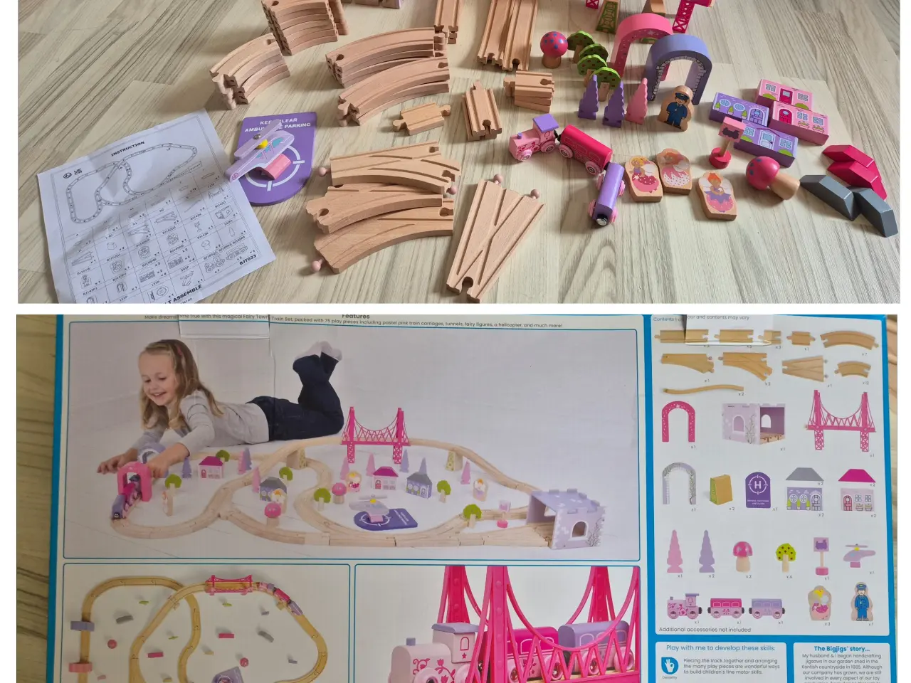 Billede 1 - Fairy Town Train Set