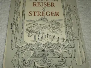Rejser og streger af Ebbe Sadolin med EXlibris