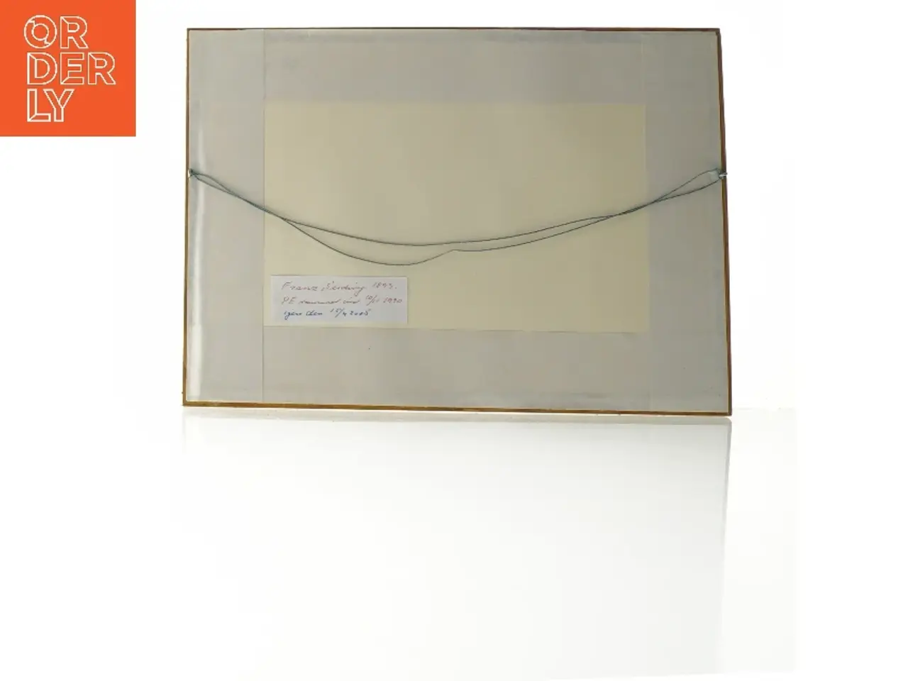 Billede 2 - Indrammet historisk tryk Franz Sedivy (str. 36,5 x 26,5 cm)