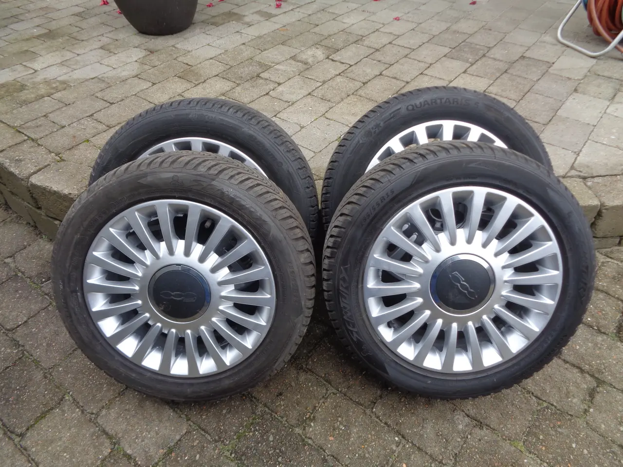 Billede 2 - fiat500 vinterhjul