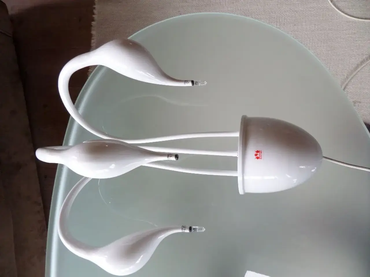 Billede 3 - Svane lampe 
