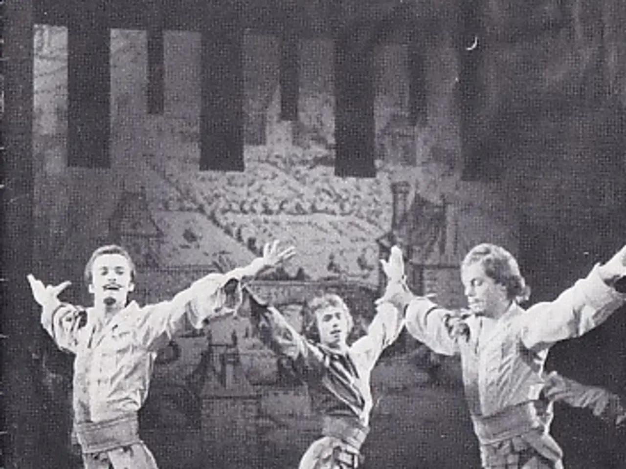 Billede 1 - De tre Musketerer - Ballet 1977 - Det Kongelige Teater - Program A5 - Bullet !