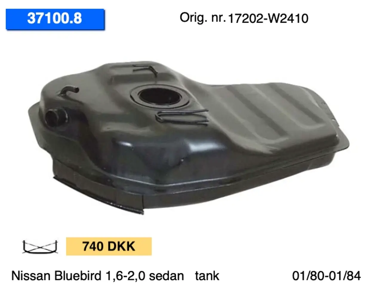 Billede 1 - Nissan Bluebird-Primera-Micra tanke