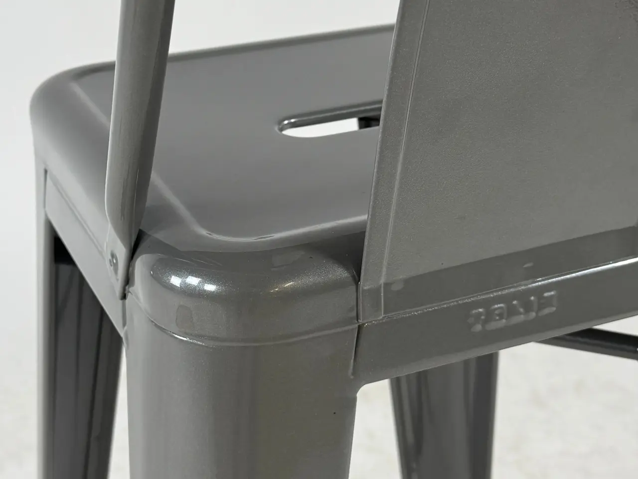 Billede 6 - Tolix HPD75 Barstol – Grå SH 75 cm