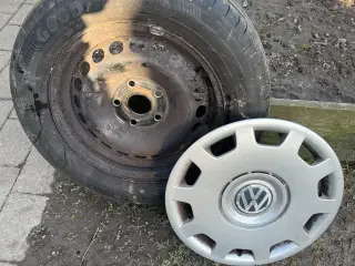 VW 4 fælge med dæk