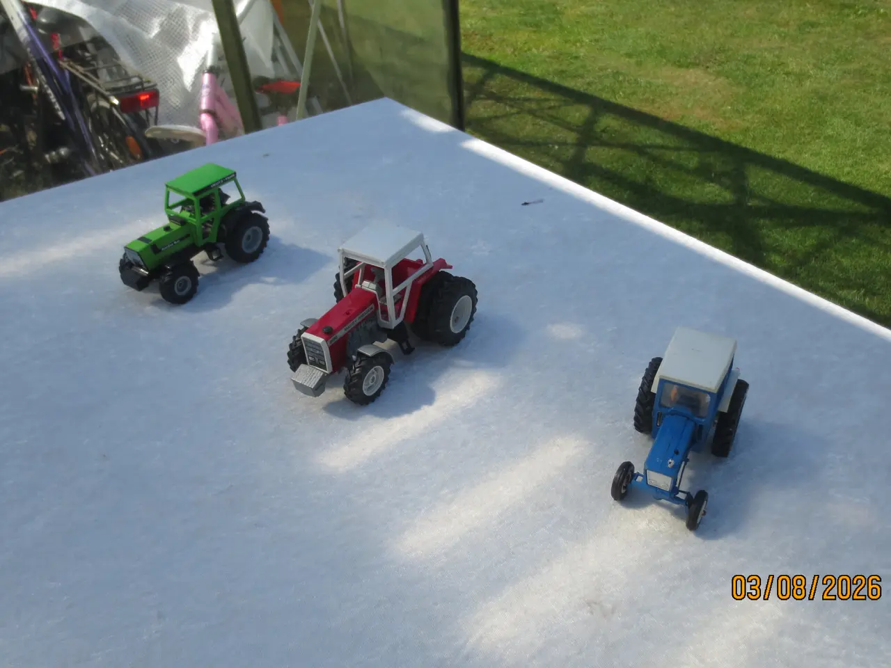 Billede 1 - 3 stk Modeltraktor MF-Deutz - Ford