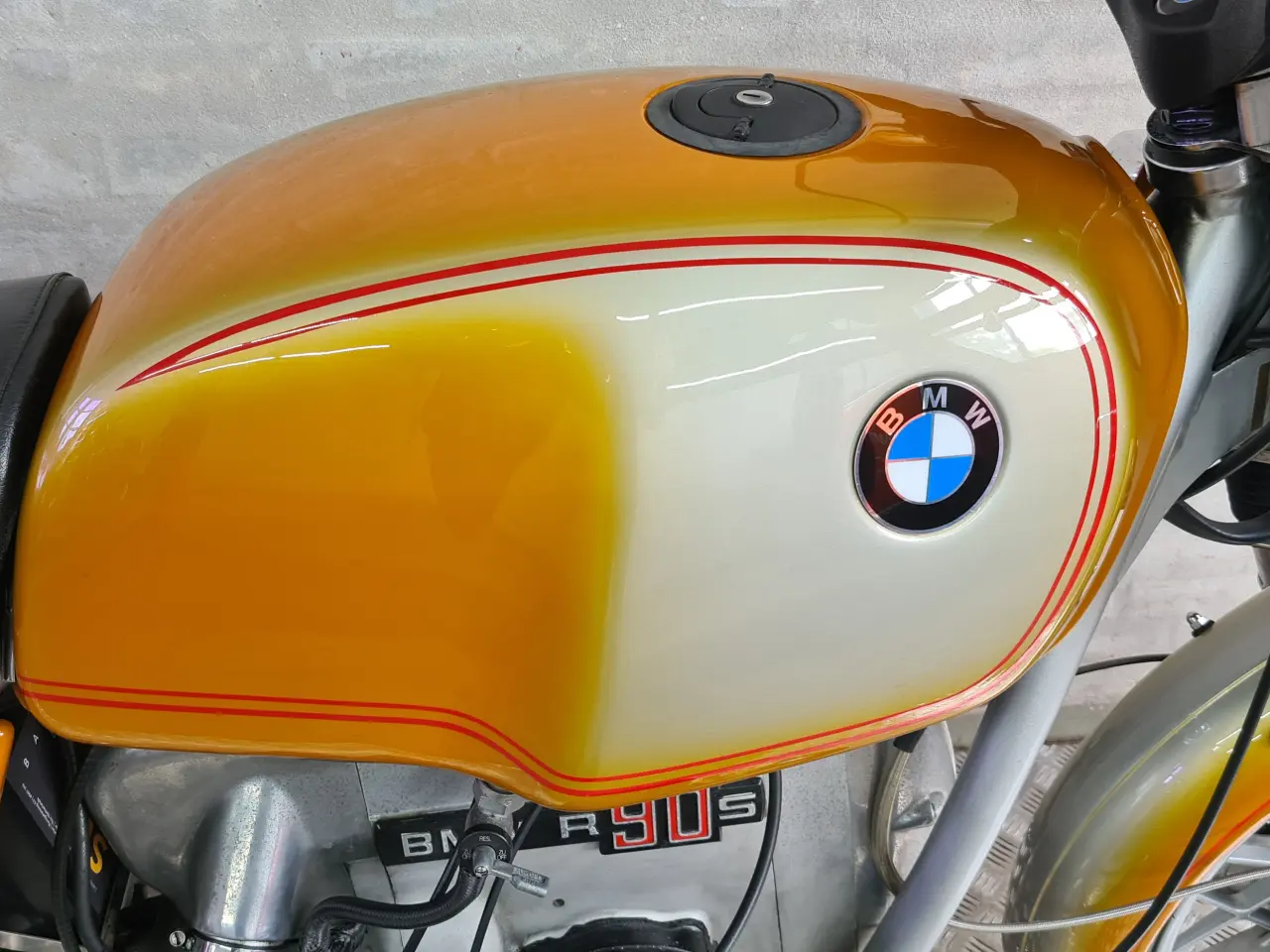 Billede 14 - BMW R75-5 Lavet som R90S årg 1970