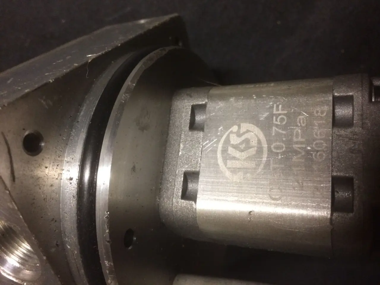 Billede 4 - 12 V. Hydraulikpumpe
