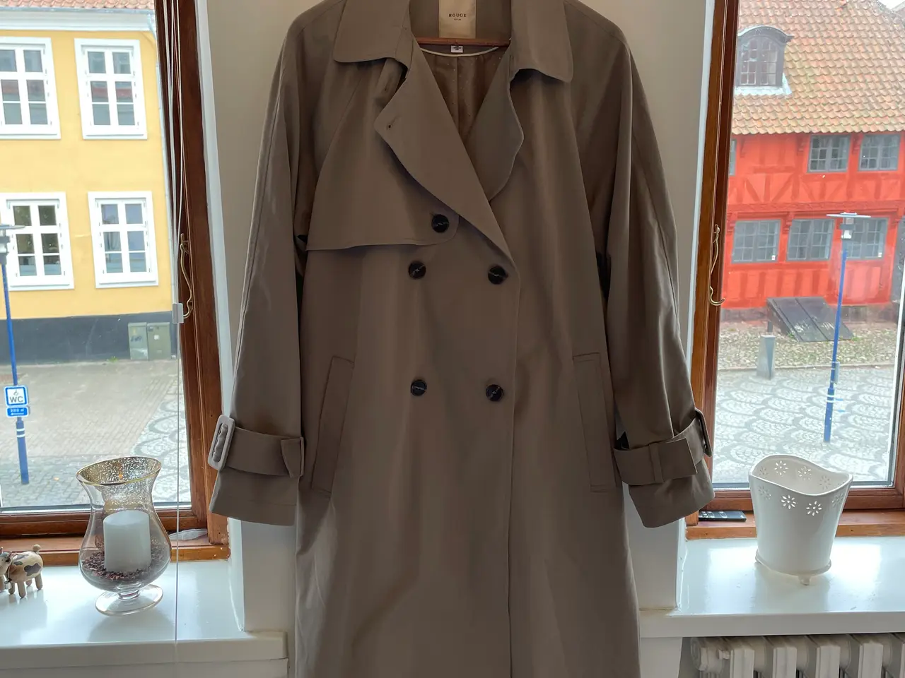 Billede 1 - Trenchcoat, dame, army, 