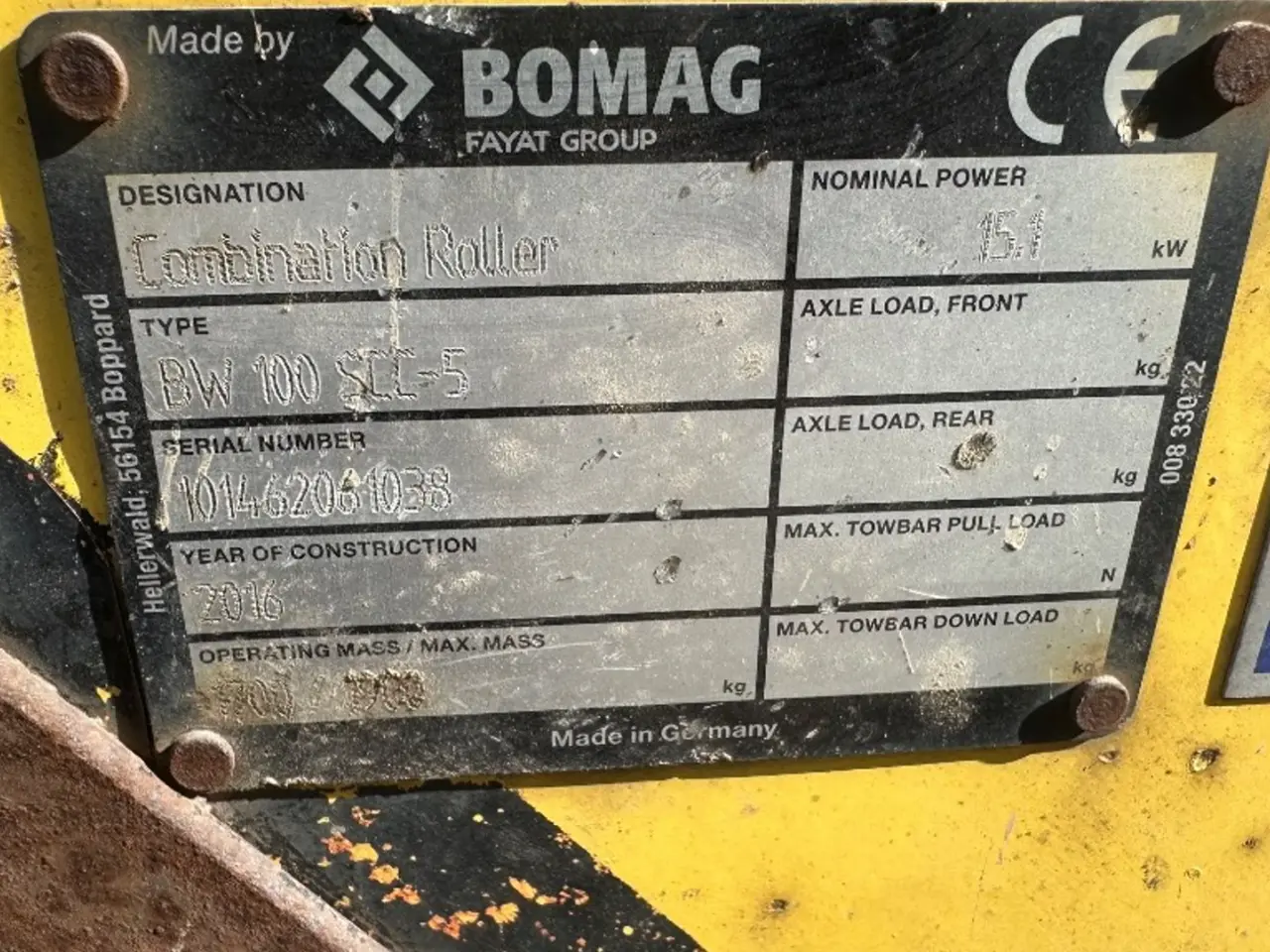 Billede 4 - Bomag BW100 SCC-5
