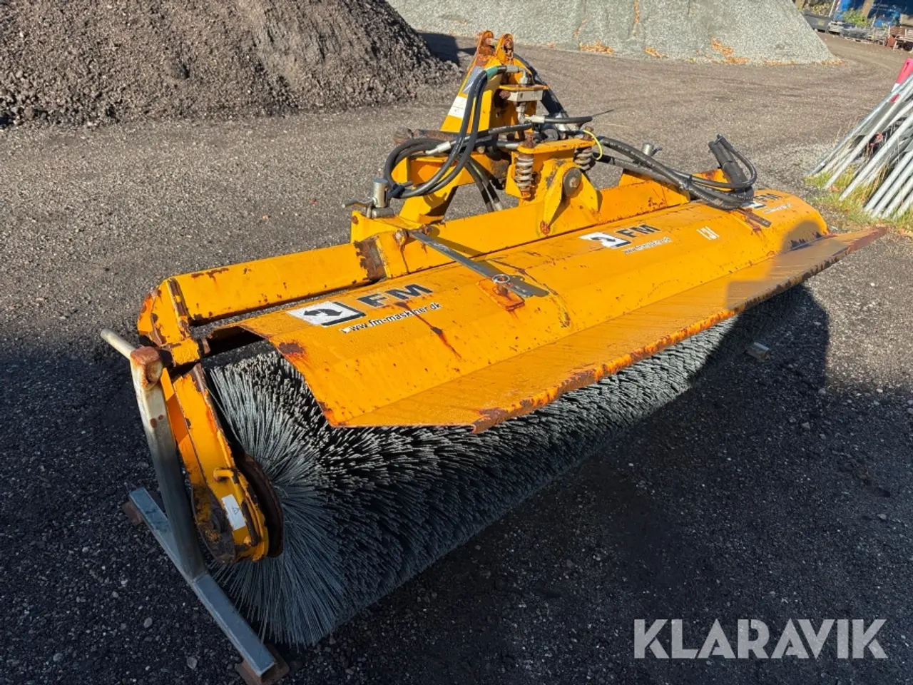 Billede 1 - Hydraulisk kost FM HFA 2,3 meter - til a-ramme