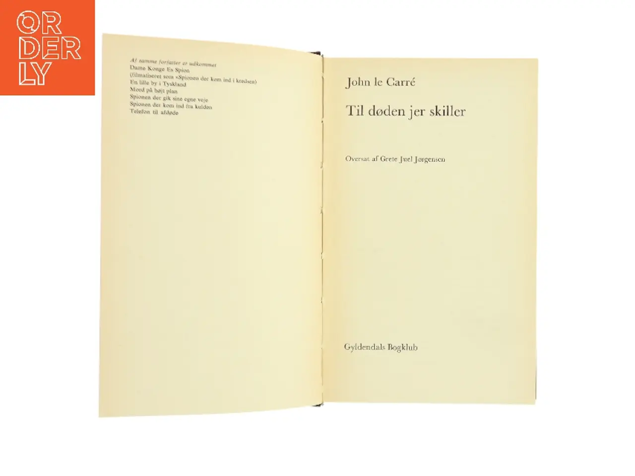 Billede 2 - Til døden jer skiller af John le Carré (Bog)