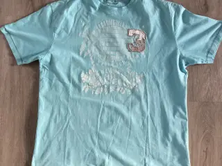 Blå T-shirt str. XXL fra Huzar Jeans