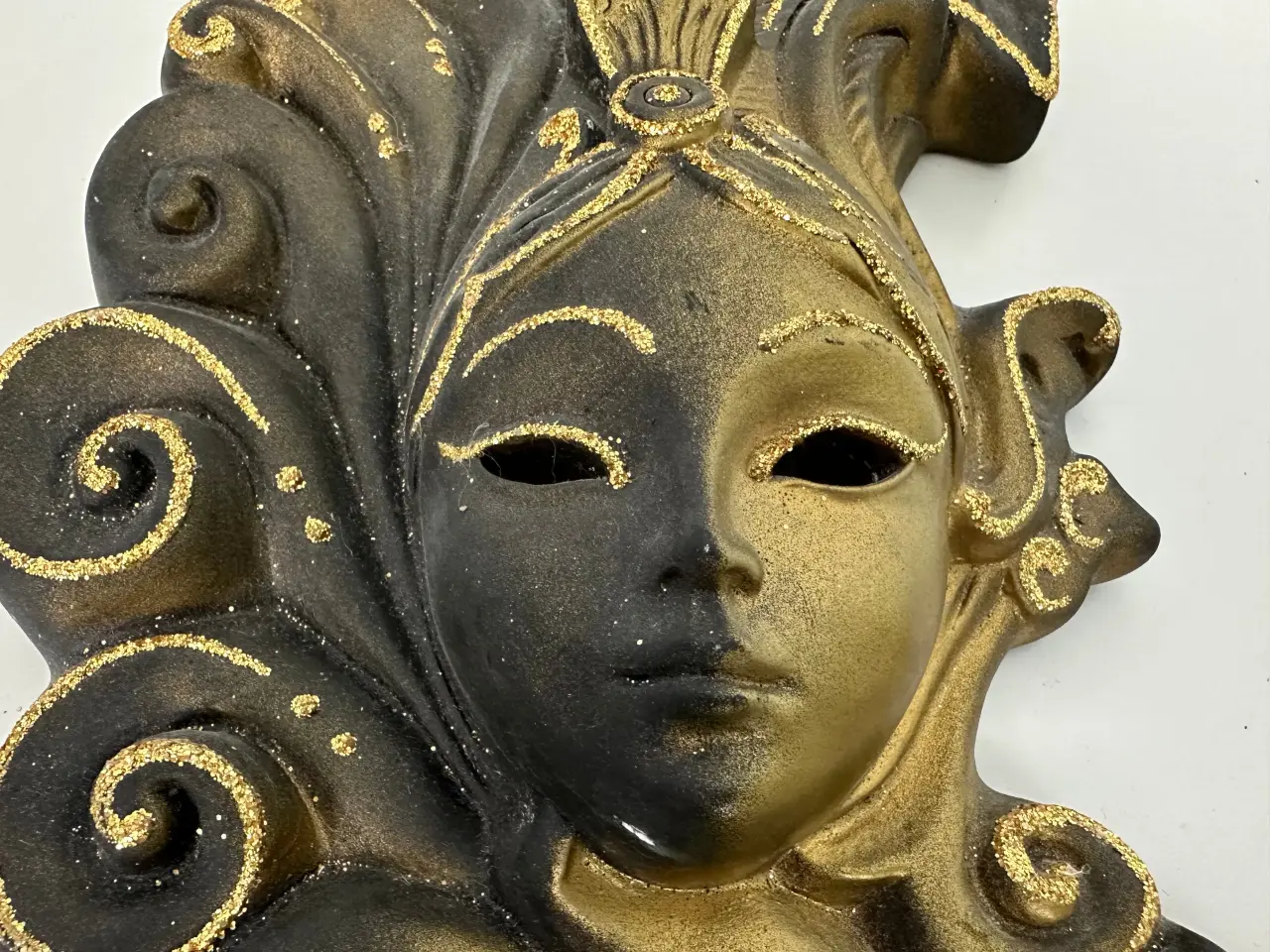 Billede 2 - Maskerade maske / relief (italiensk)