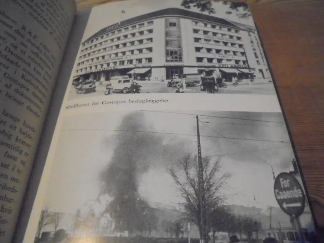 Billede 2 - Shellhuset 21/3-1945  Bombardementet på Shellhuset