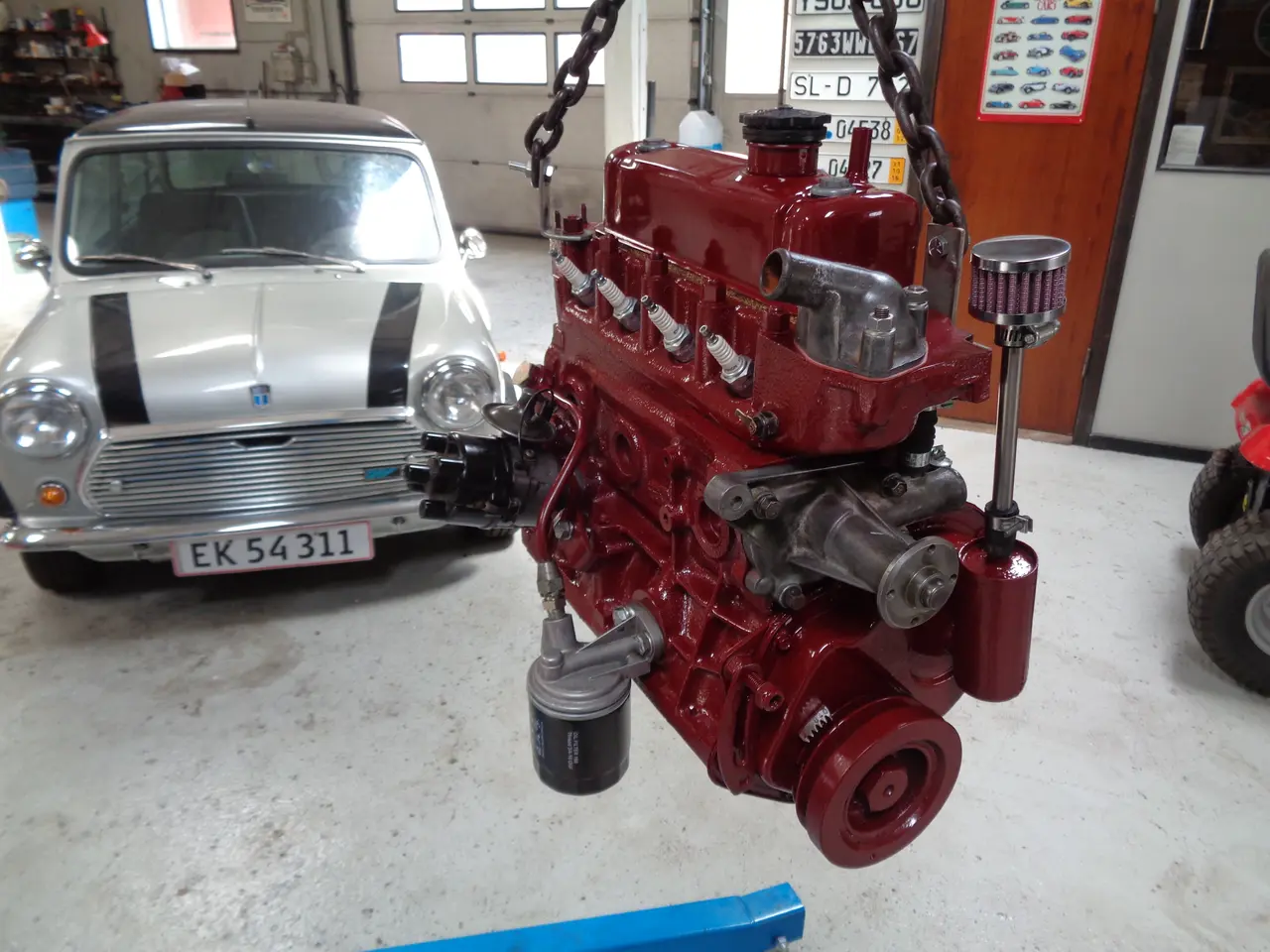 Billede 3 - Hovedrepareret motor