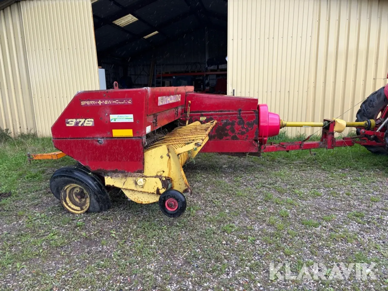 Billede 6 - Småballepresser New Holland 376