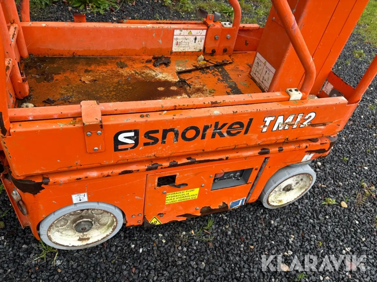 Billede 11 - Søjlelift Snorkel TM12
