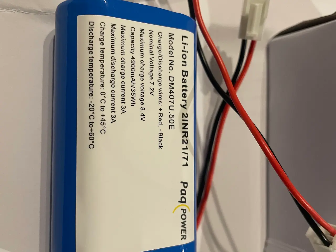 Billede 2 - Lithium batteri 21700