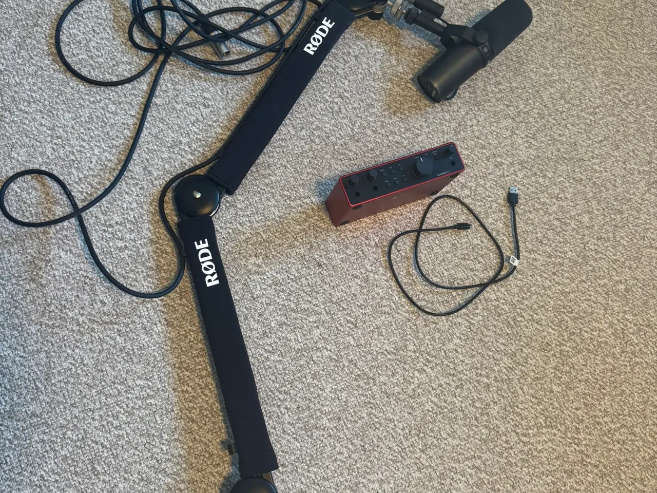 Billede 2 - Streaming / mikrofon setup m. audio interface