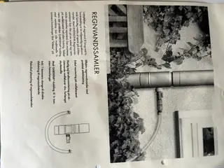 regnvandsamler med gardena stik.76 mm