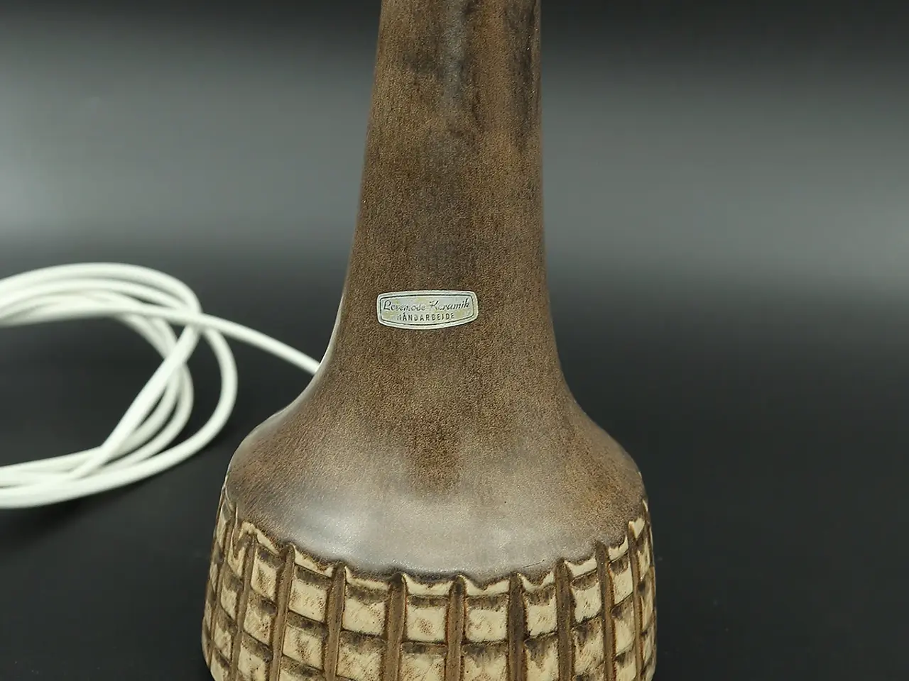 Billede 4 - Løvemose Danmark Lampe 1960'erne Brutalistisk