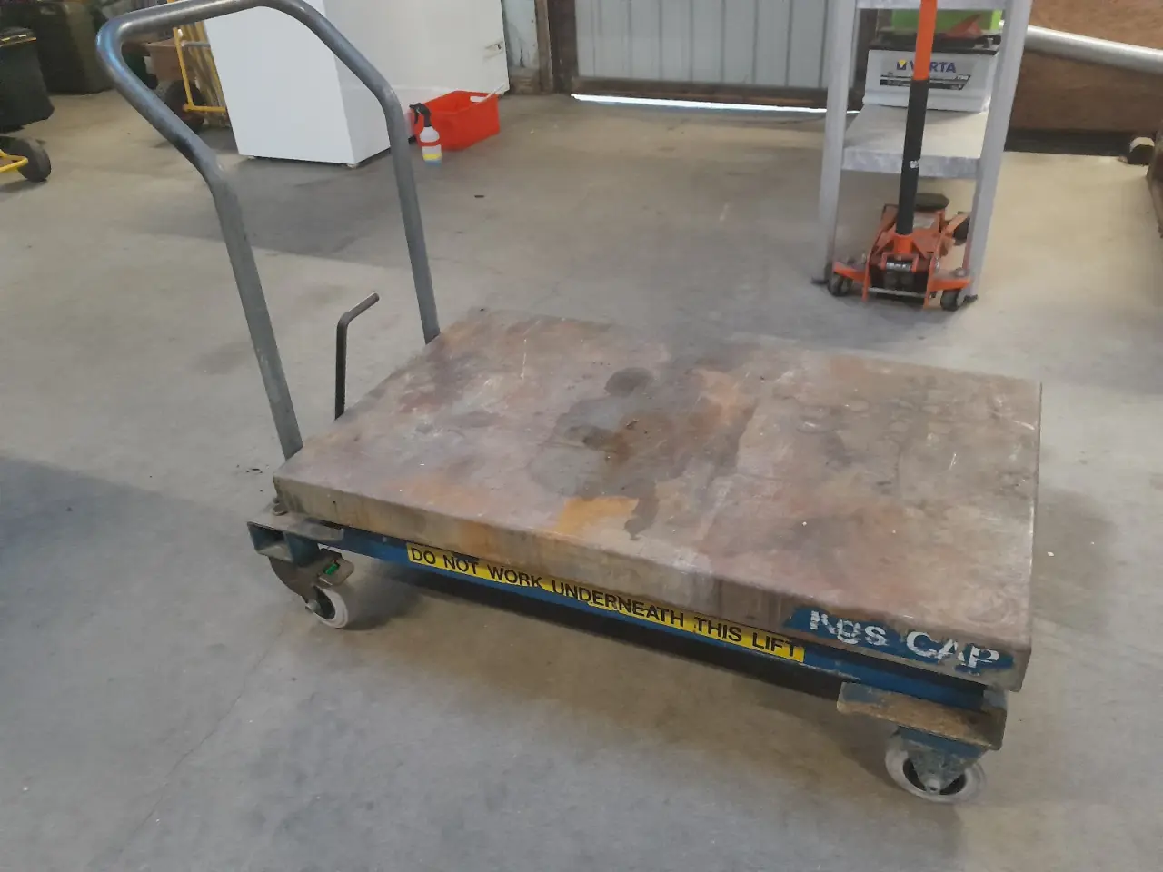 Billede 2 - Løftebord på hjul 500 kg