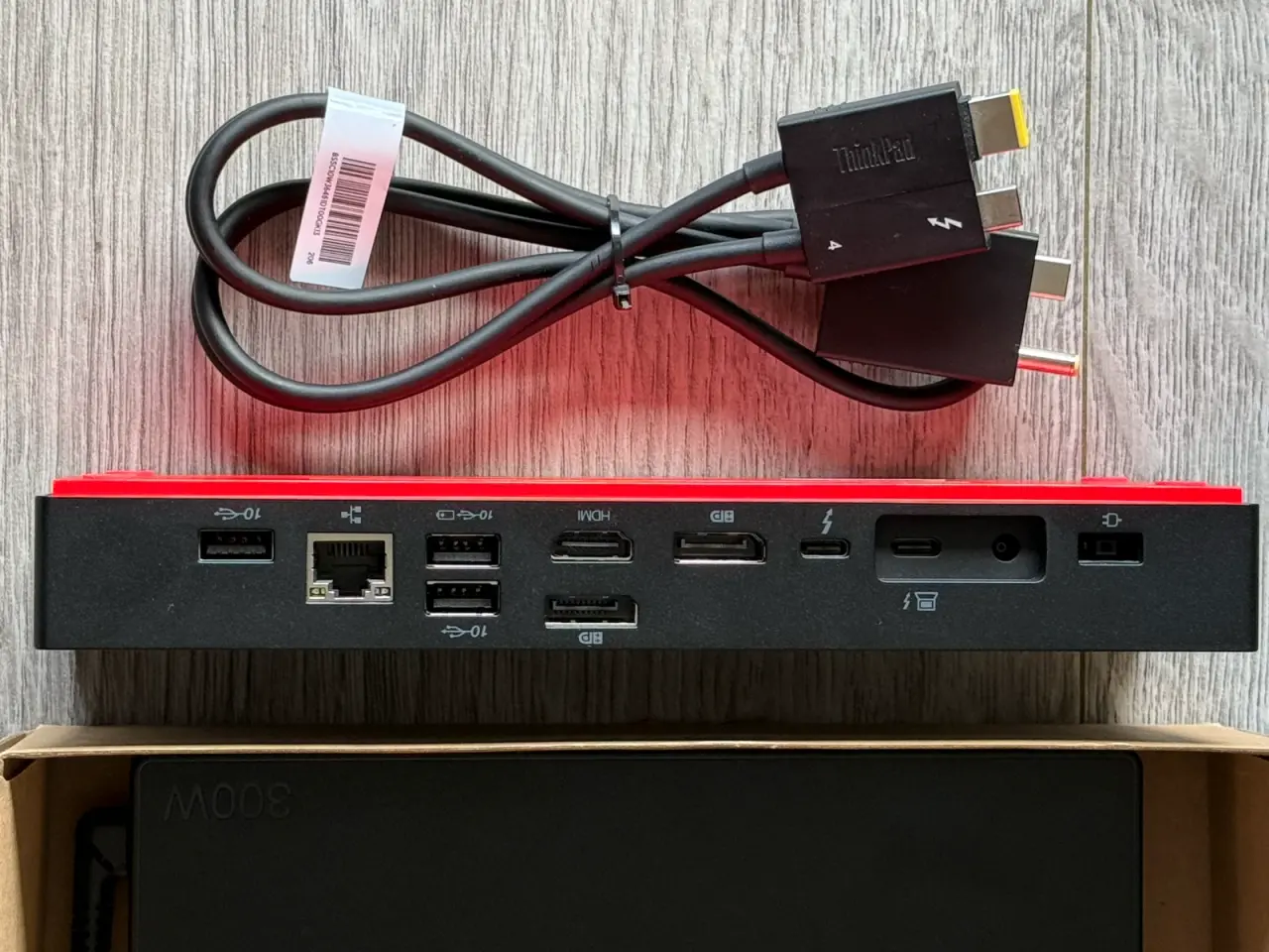 Billede 8 - Lenovo ThinkPad Thunderbolt 4 Dock m. 300W adapter