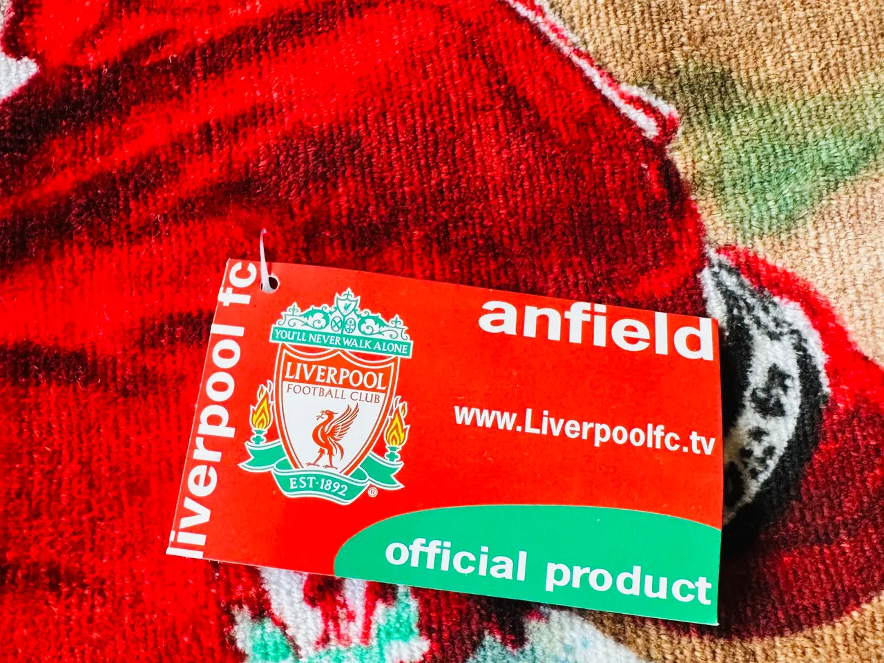 Billede 2 - Liverpool håndklæde nyt