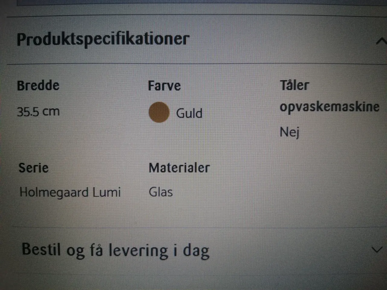 Billede 3 - Holmegaard Lumi 5armet lysestage 