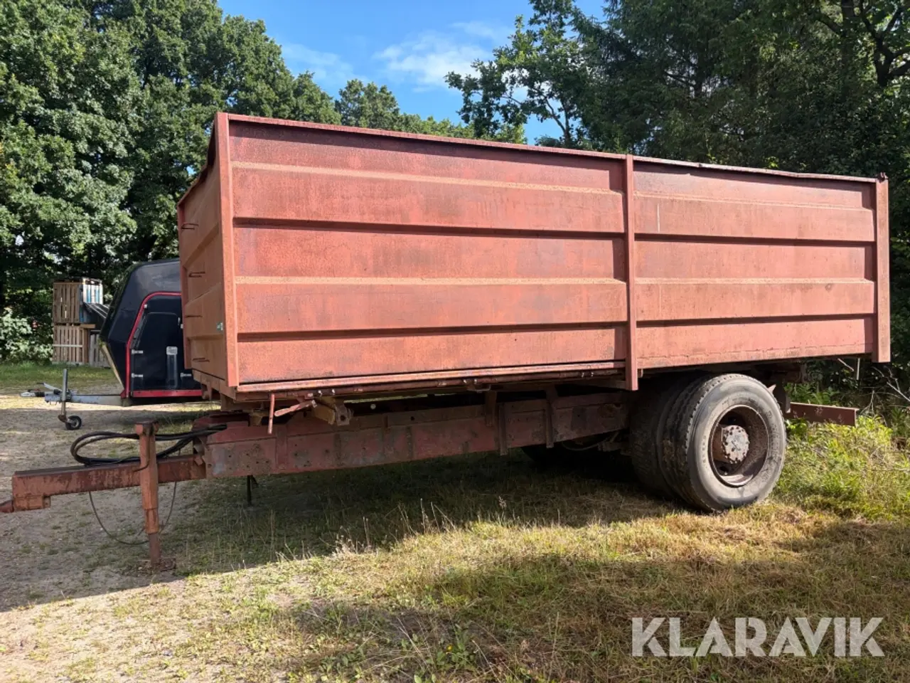 Billede 2 - Tipvogn med bremser