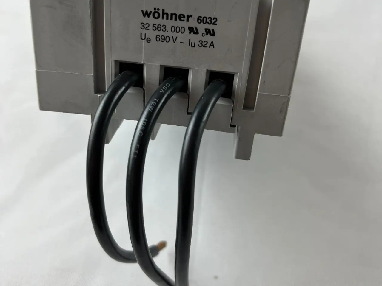 Billede 2 - Wöhner 32 563.000 6032 samleskinneadapter 32A 690V