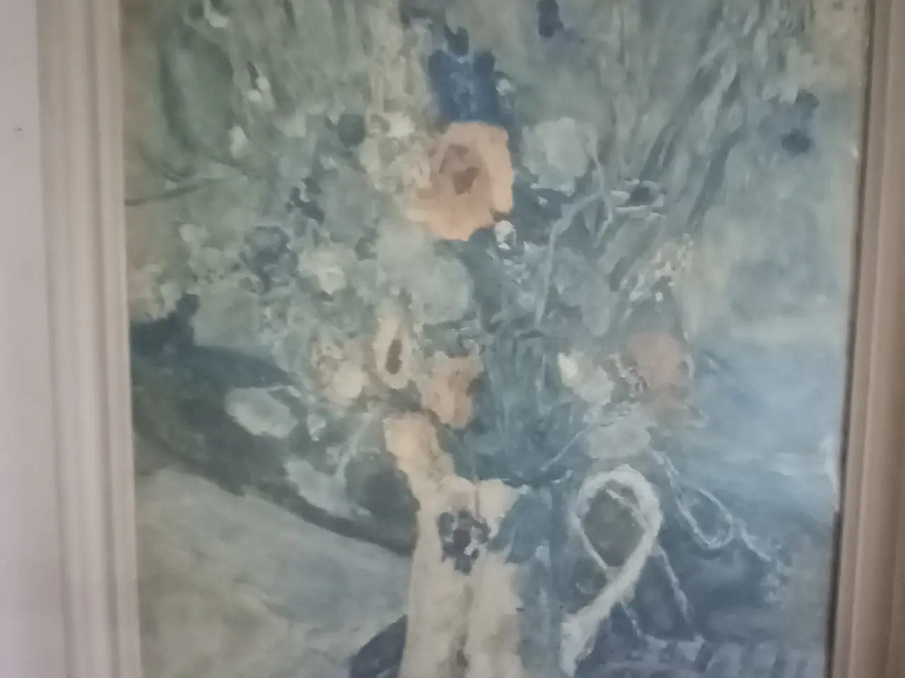 Billede 1 - Maleri af blomsterbuket