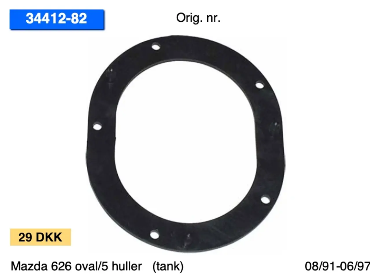Billede 5 - Mazda 626 GE-GF (91-02) tanke