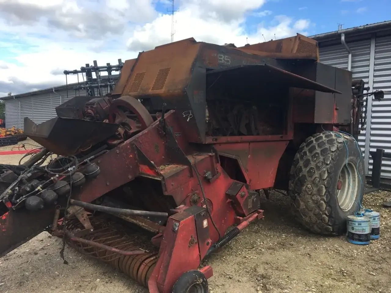 Billede 1 - Massey Ferguson 185MB presser til ophug