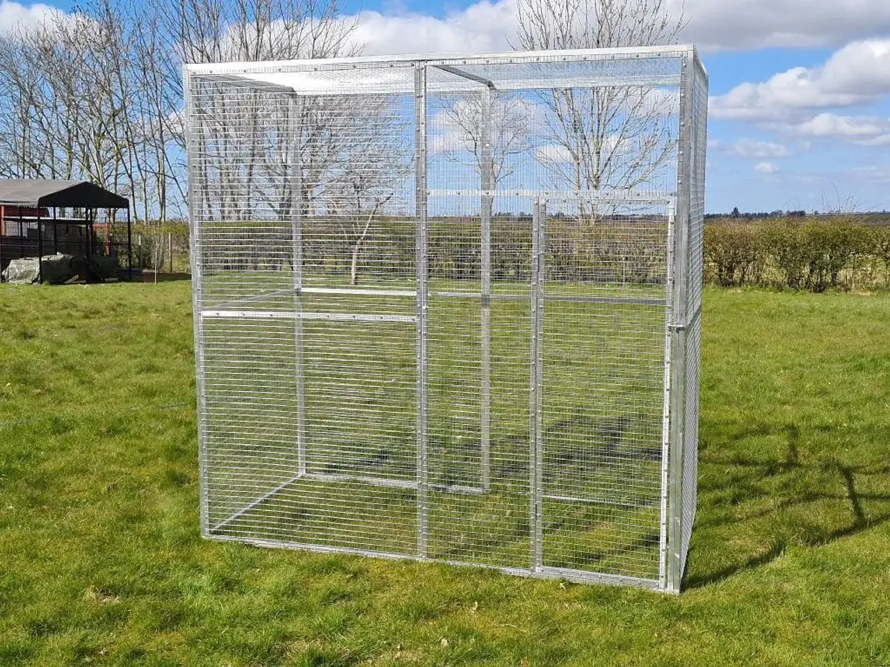 Billede 1 - Ny aluminium Voliere  .